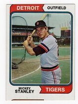 1974 Topps Base Set #530 Mickey Stanley