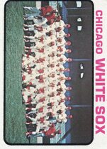 1973 Topps Base Set #481 White Sox Team