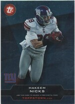 2011 Topps ToppsTown #TT18 Hakeem Nicks