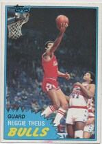 1981 Topps Base Set #MW69 Reggie Theus