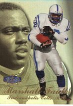 1998 Flair Showcase Row 3 #24 Marshall Faulk