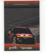 1995 Maxx Stand Ups #4 Ernie Irvans Car