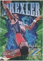 1996 SkyBox Z-Force Z-Cling #33 Clyde Drexler