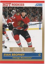 2010 Score Rookies & Traded Gold #652 Evan Brophey