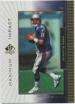 1999 SP Authentic Maximum Impact #8 Drew Bledsoe