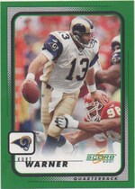 2001 Score Base Set #189 Kurt Warner