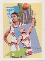 1990 NBA Hoops Hoops #375 Kevin Johnson