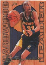 1995 Flair Hardwood Leaders #11 Reggie Miller