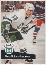1991 Pro Set Base Set #536 Geoff Sanderson