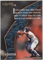1996 Rembrandt Ultra Pro Piazza #3 Mike Piazza