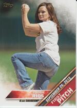 2016 Topps First Pitch Series 2 #FP-3 Rosie Rios