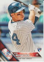 2016 Topps Base Set #178 Rob Refsnyder