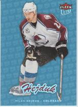 2006 Ultra Ice Medallion #50 Milan Hejduk