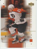 2000 Upper Deck Reserve #110 Petr Hubacek