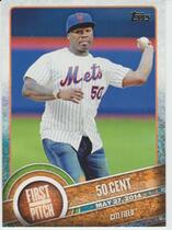2015 Topps First Pitch #FP-14 50 Cent