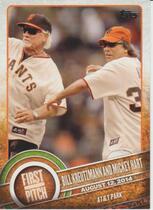 2015 Topps First Pitch Series 2 #FP-24 Bill Kreutzmann And Mickey