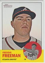 2012 Topps Heritage #53 Freddie Freeman