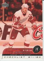 2002 Upper Deck Base Set Series 1 #180 Steve Yzerman