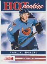 2011 Score Base Set #536 Carl Klingberg