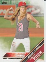 2016 Topps First Pitch Series 2 #FP-5 Nina Agdal