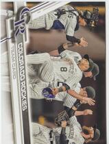 2017 Topps Base Set Series 2 #583 Colorado Rockies