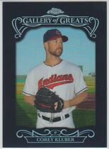 2015 Topps Chrome Gallery of Greats #GGR-10 Corey Kluber