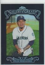 2015 Topps Chrome Gallery of Greats #GGR-12 Felix Hernandez