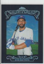 2015 Topps Chrome Gallery of Greats #GGR-23 Jose Bautista