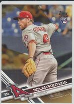 2017 Topps Update Gold #US201 Nolan Fontana