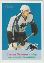 2001 Topps Heritage #18 Teemu Selanne