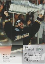 2007 Upper Deck Lord Stanley's Heroes #LSH5 Andy McDonald