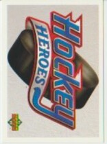 1991 Upper Deck Hockey Heroes Brett Hull #NNO Brett Hull|Header Card