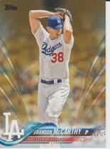 2018 Topps Gold #338 Brandon Mccarthy
