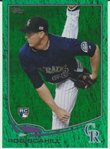 2013 Topps Emerald #185 Rob Scahill