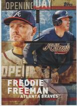 2018 Topps Opening Day Insert Blue #OD-12 Freddie Freeman