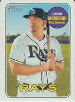 2018 Topps Heritage #402 Logan Morrison