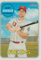 2018 Topps Heritage #131 Scott Schebler