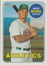 2018 Topps Heritage #495 Bruce Maxwell