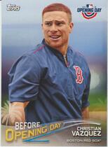 2018 Topps Opening Day Before Opening Day #BOD-CV Christian Vazquez