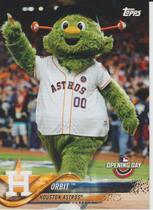 2018 Topps Opening Day Mascots #M-13 Orbit