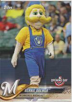 2018 Topps Opening Day Mascots #M-16 Bernie Brewer