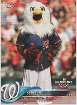 2018 Topps Opening Day Mascots #M-25 Screech