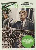2012 Topps Heritage News Flashbacks #JKE John F. Kennedy