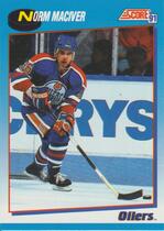 1991 Score Canadian (Bilingual) #434 Norm Maciver