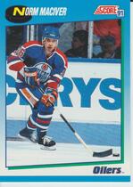 1991 Score Canadian (English) #434 Norm Maciver