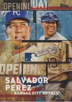 2018 Topps Opening Day Insert Blue #OD-6 Salvador Perez