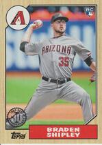 2017 Topps 1987 Topps Series 2 #87-107 Braden Shipley