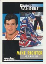 1991 Pinnacle French Factor #164 Mike Richter