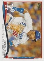 2014 Topps Base Set Series 2 #552 Yasiel Puig