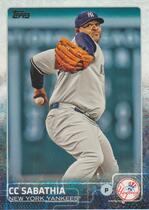 2015 Topps Base Set Series 2 #468 Cc Sabathia